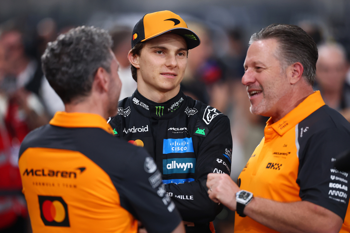 Brown (McLaren): 'Piastri será campeón mundial' pese al título de Norris en 2025