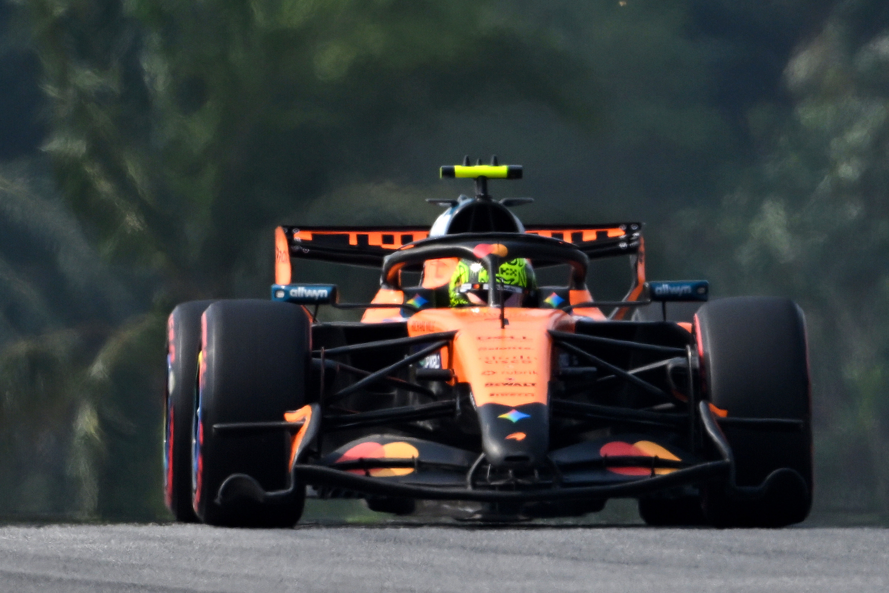Norris Frustrated by McLaren's Straight-Line Deficit at Sepang