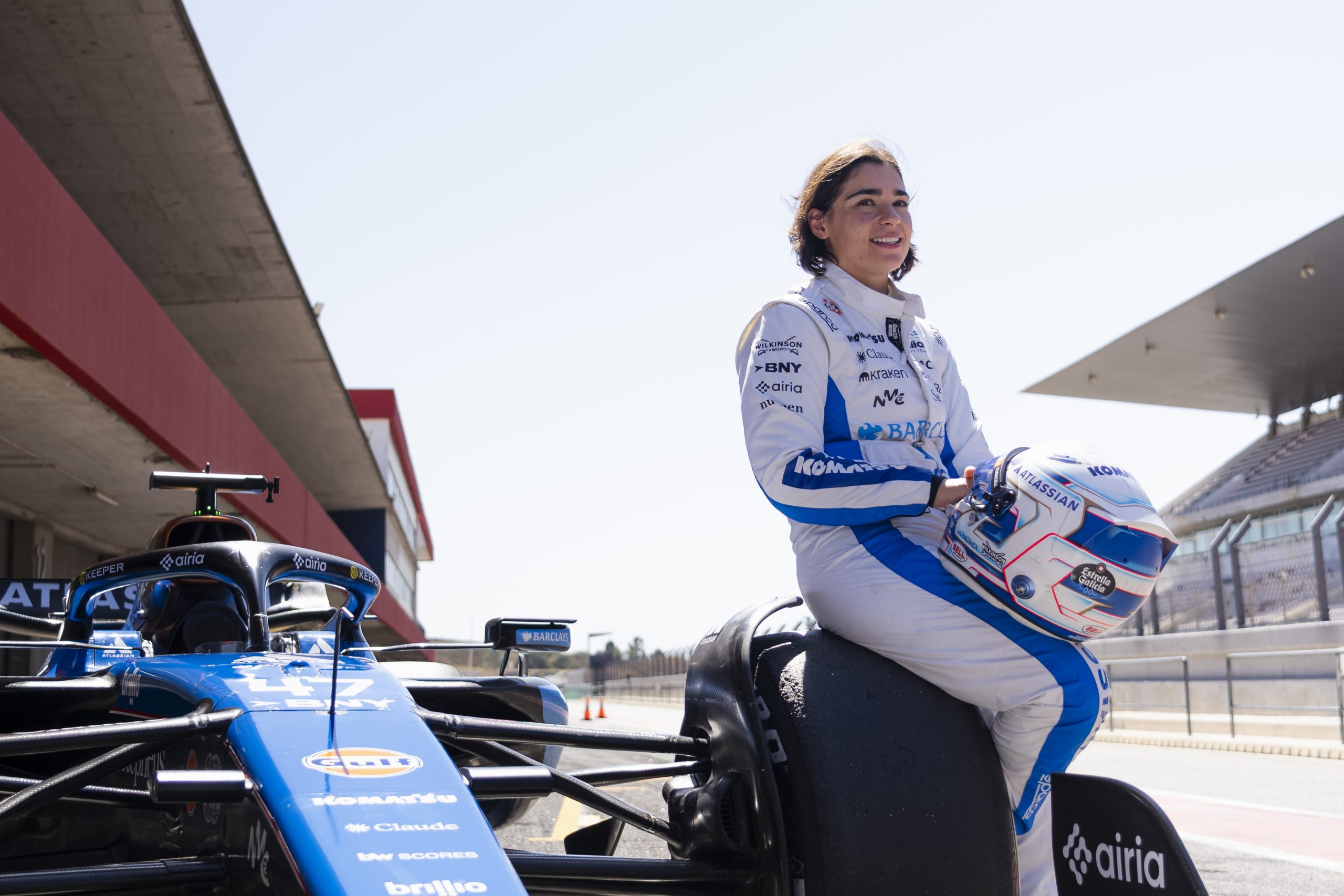 Jamie Chadwick celebra el "mejor día de su vida" tras el test con Williams F1