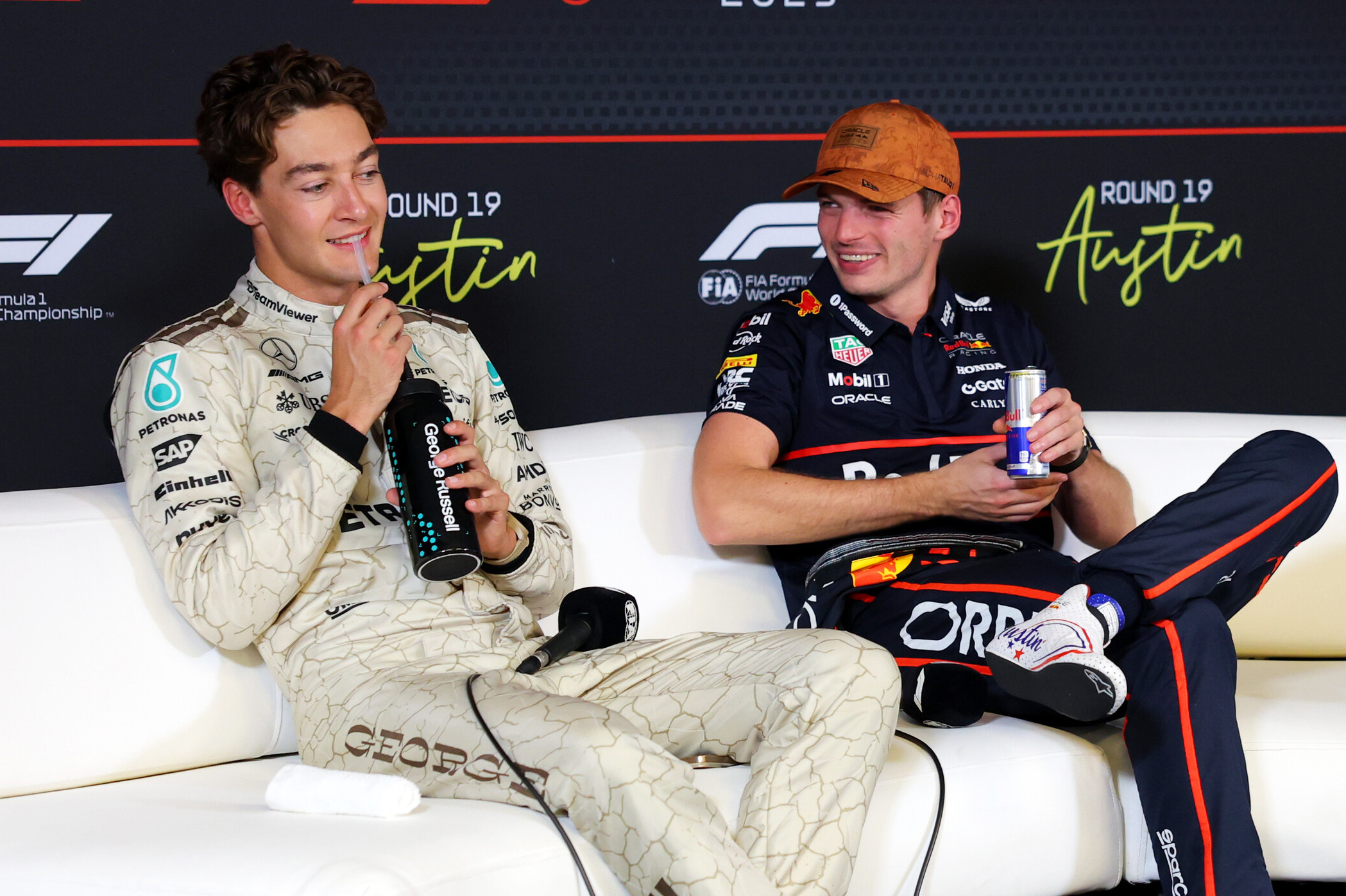 拉塞尔谈与维斯塔潘“冰冷但文明”的关系:仅限于互相问好