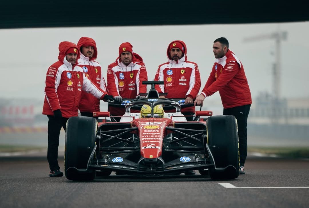 해밀턴, 페라리 데뷔 후 '커다란 설렘' 감정 토로