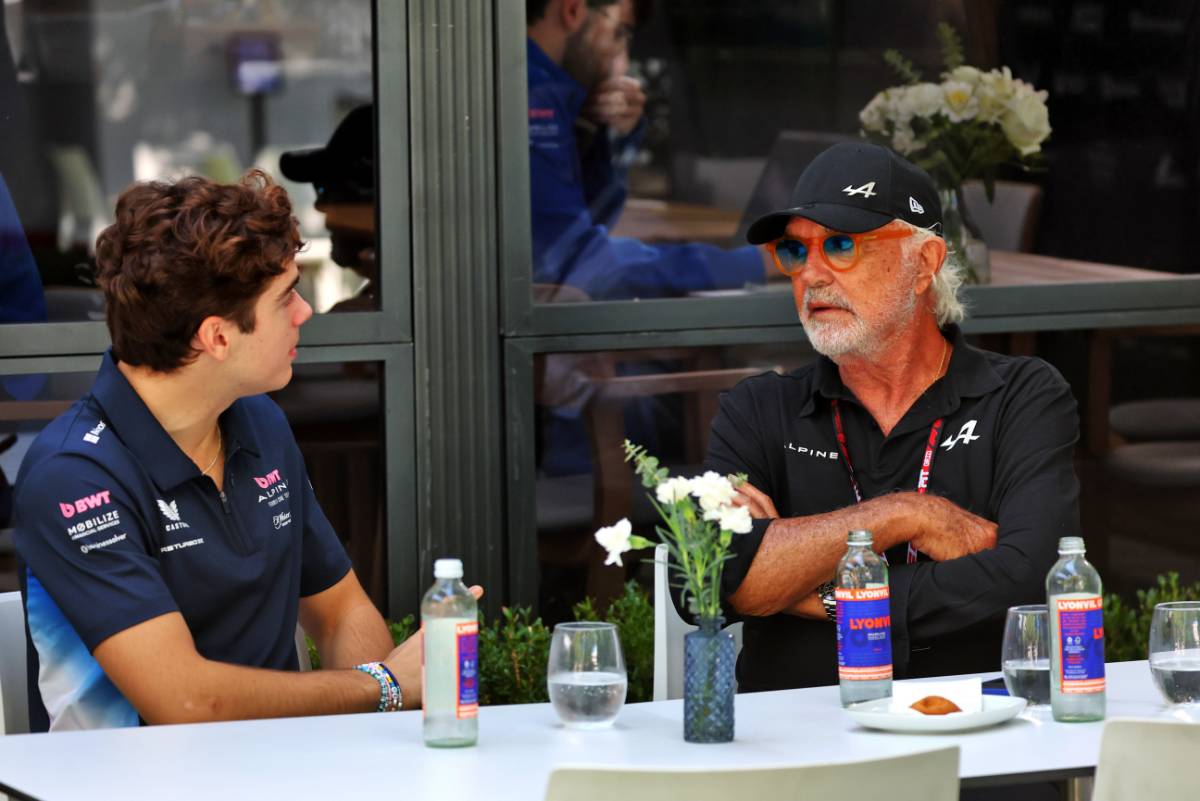 Briatore admite que Alpine "presionó demasiado" al novato Colapinto