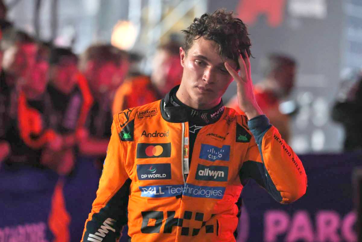Norris Racing F1 COSMOS | Norris Defends Fiery First-Lap Clash with Piastri as 'Good ...