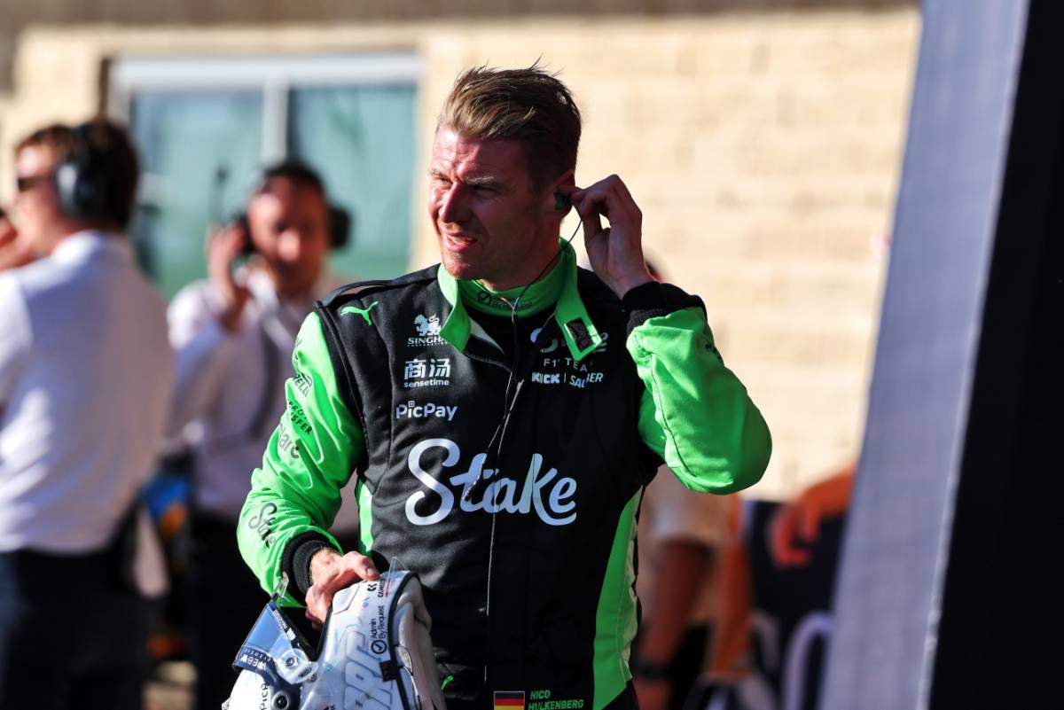 Hulkenberg, sorprendido y eufórico con el P4 en la Clasificación Sprint de Austin: ¡su mejor posición de parrilla!