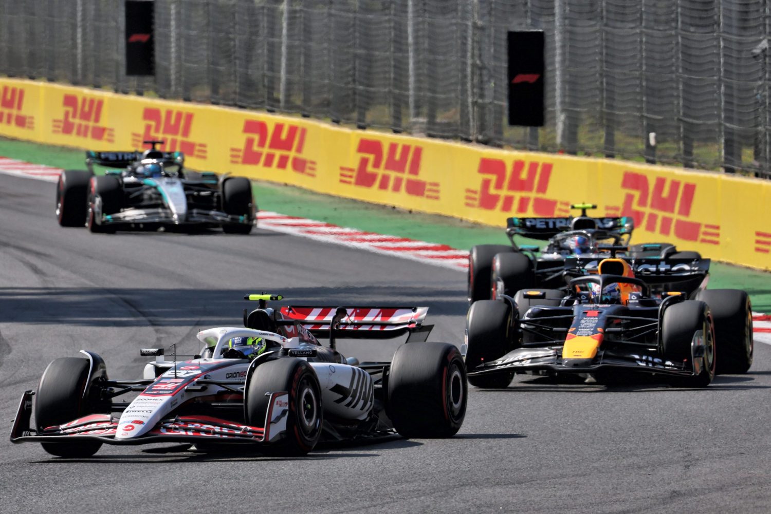 Oliver Bearman tras su batalla contra Max Verstappen en México: "La mayor presión que he tenido"
