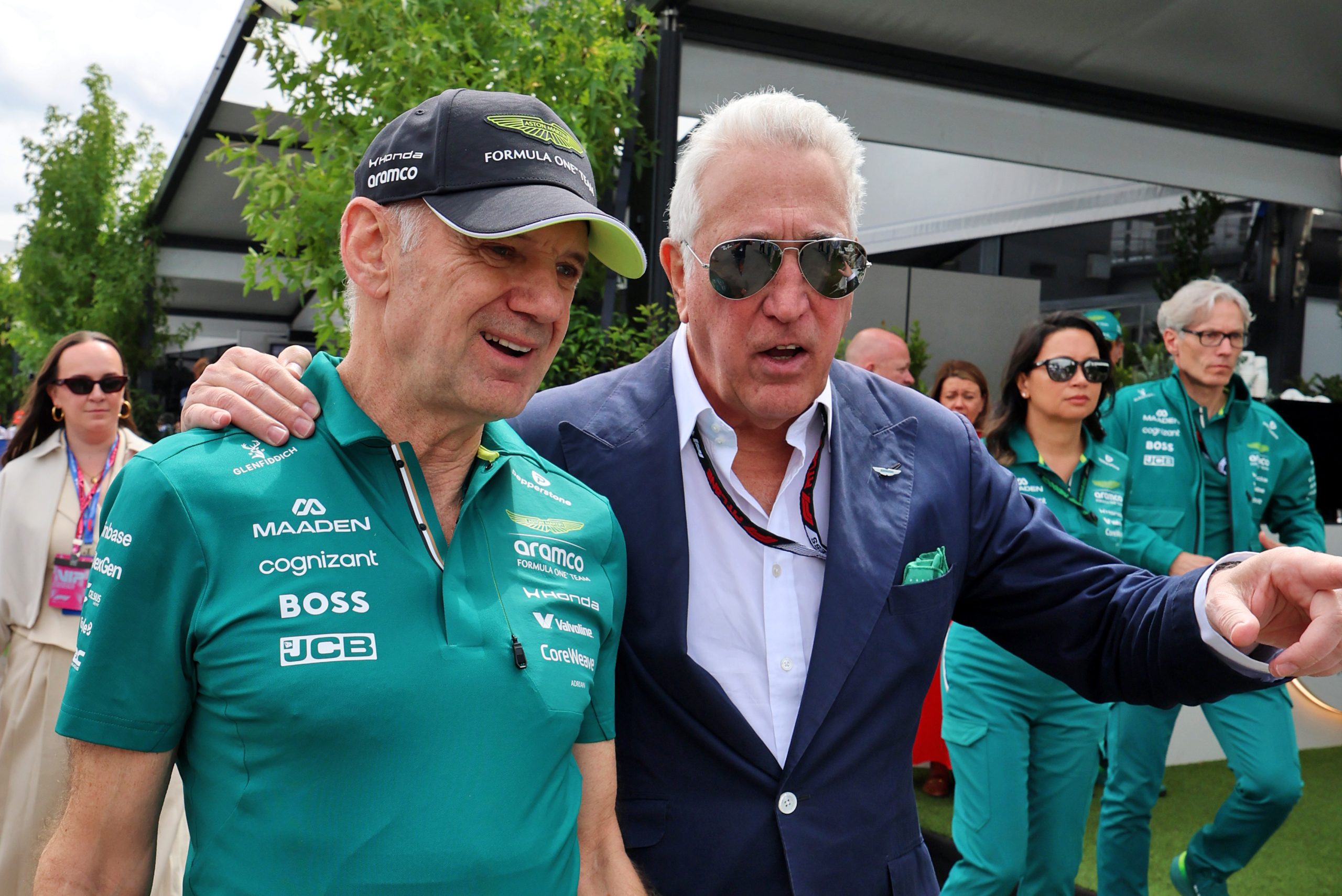 Stroll Defends Newey's Role as Wheatley Speculation Swirls