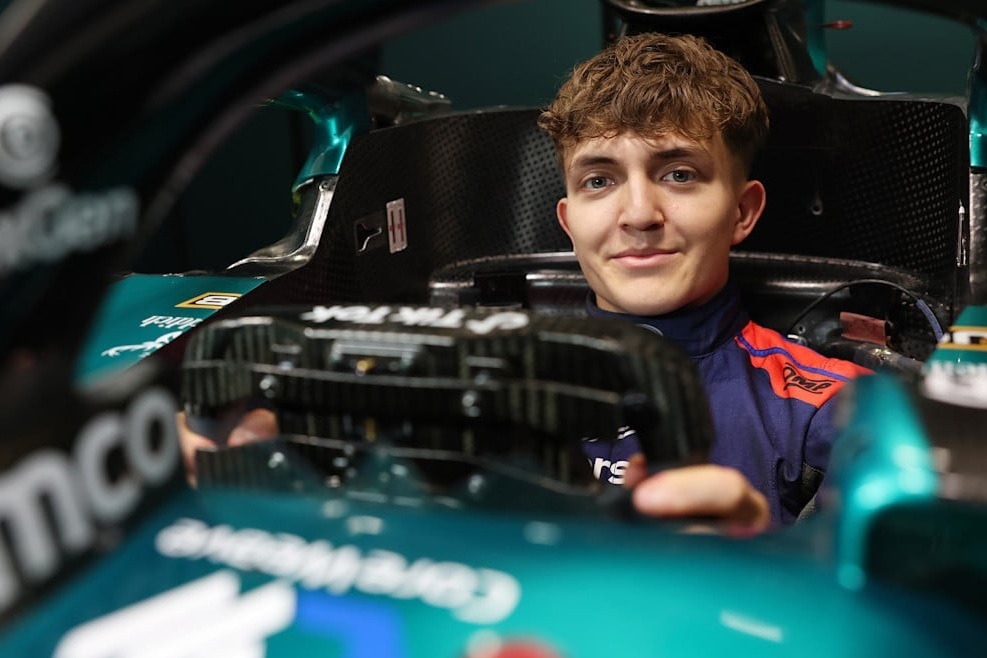 British F4 Champion Fairclough Makes F1 Debut with Aston Martin