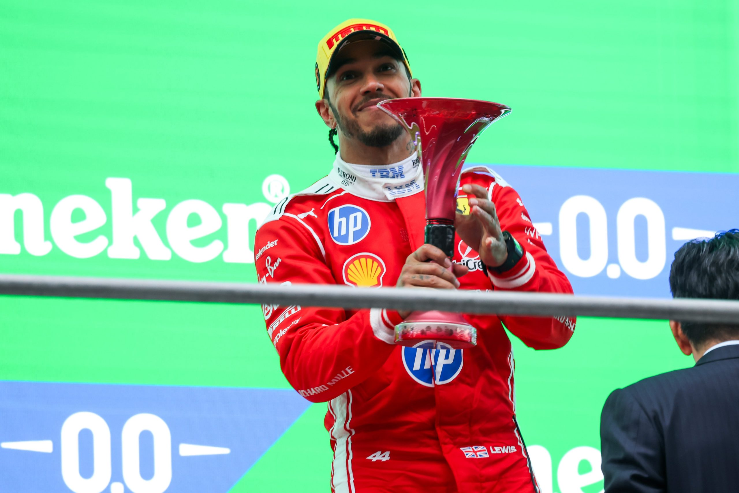 Hamilton declares he's 'back to my best' after Ferrari's first podium in China