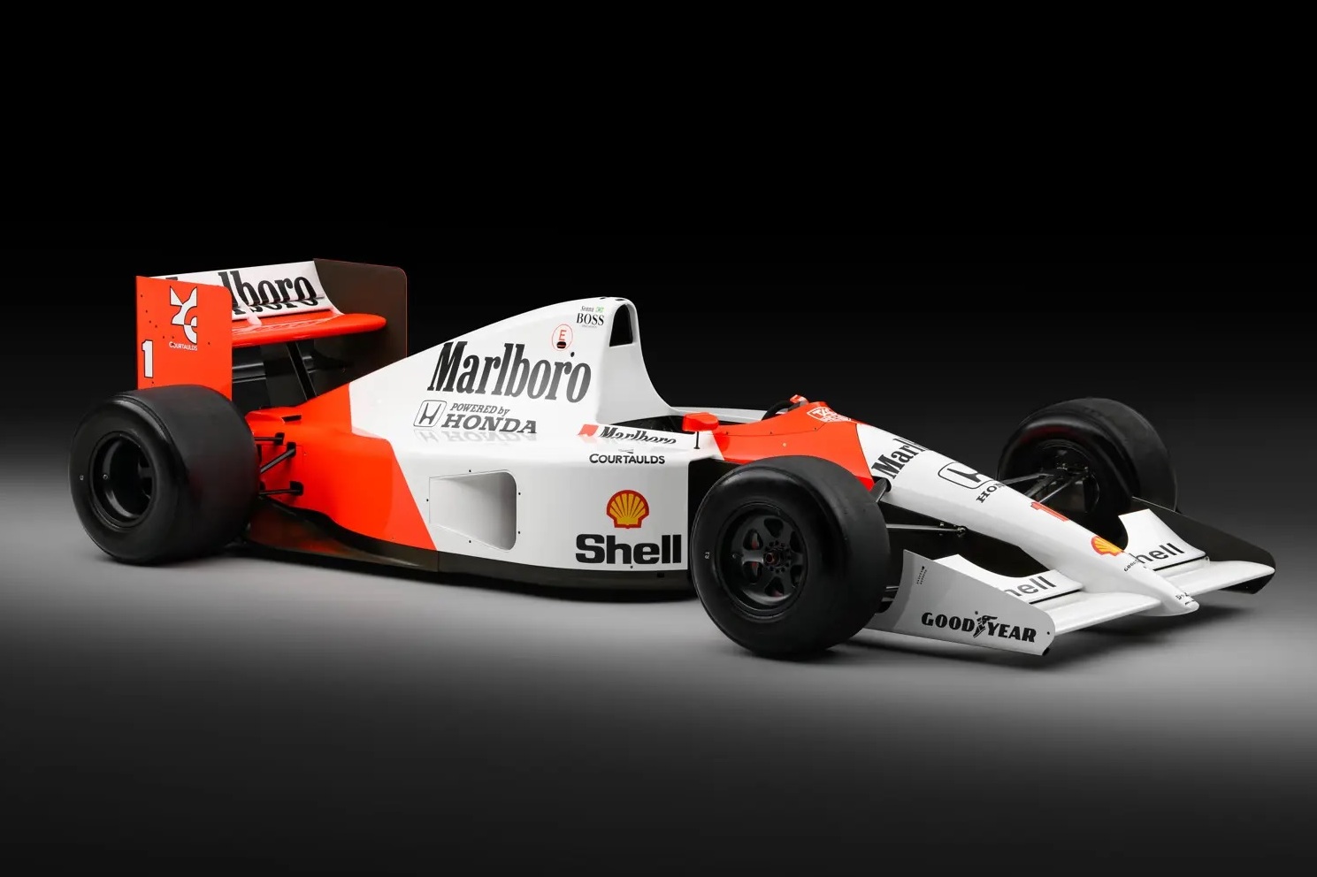 아일톤 세나의 1991 브라질 GP 우승 맥라렌 MP4/6, 경매에 출품