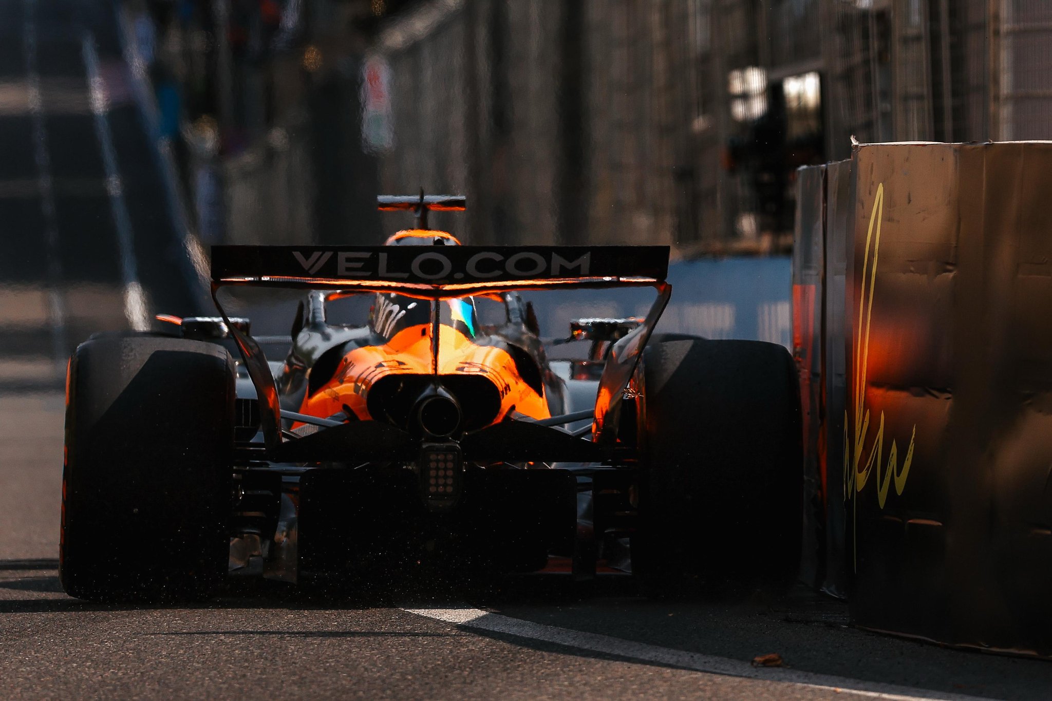 Norris on 'Costly' FP2 Crash in Baku: Pushing Limits is Part of the Game